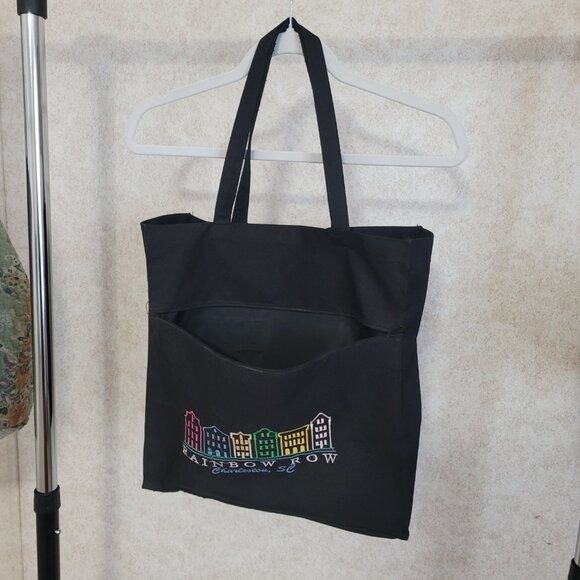 Rainbow Row Tote Bag Charleston, SC - Picture 5 of 10